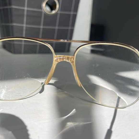 Vintage Men’s Gold Aviator Glasses Large. Principle Collection. - Picture 2 of 5
